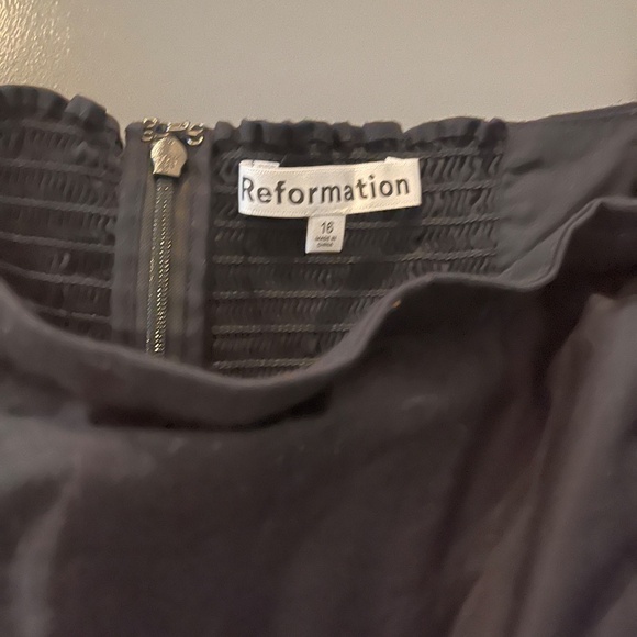 Black Reformation peasant dress - Picture 2 of 2